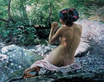 unknow artist Sexy body, female nudes, classical nudes 15 china oil painting image